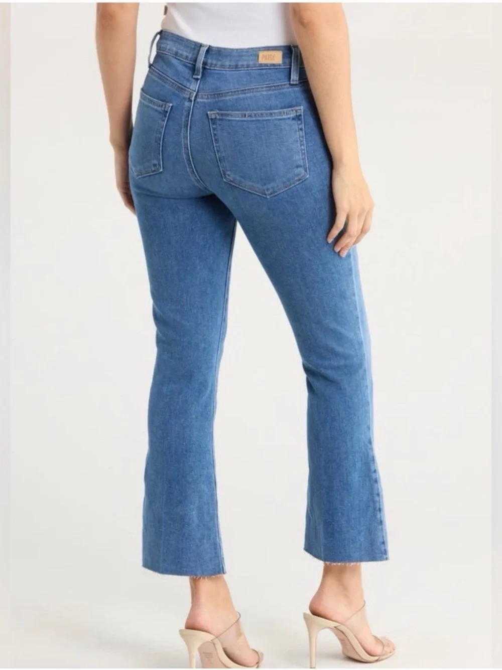 PAIGE Rory Crop Flared Jeans - Picture 2 of 10